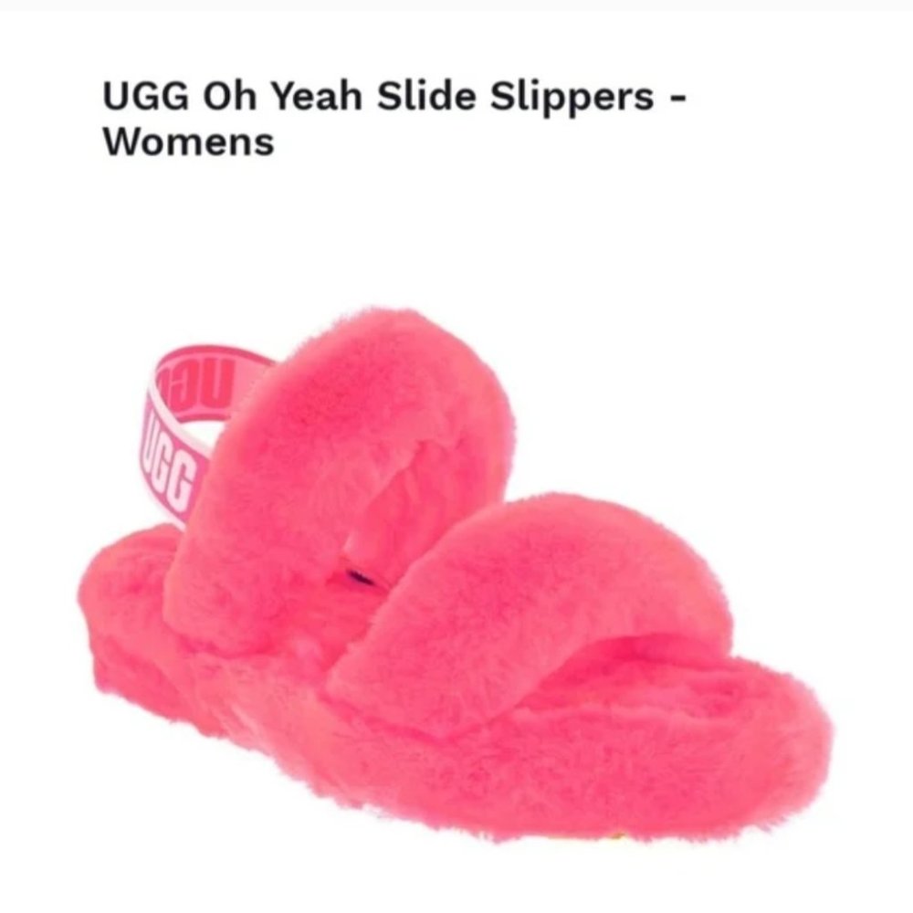 UGG oh yeah slide slippers